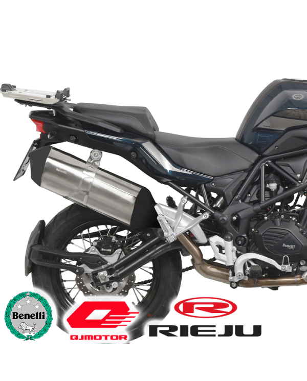 KIT DE FIJACIÓN POSTERIOR SHAD B0TX50ST QJMOTOR SRT 700/BENELLI TRK 502/RIEJU XPLORA | Fijaciones Top Case de moto | %brands%