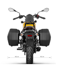 KIT DE FIJACION MALETAS LATERALES SHAD 3P Q0SR13IF QJMOTOR SRV 125 | Fijaciones Top Case de moto | %brands%