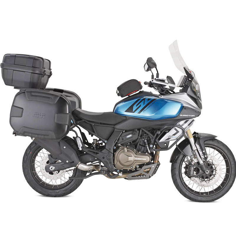 KIT DE FIJACION MALETAS LATERALES GIVI PLO9701MK QJMOTOR SRT 600 SX | Fijaciones Maletas de moto | %brands%