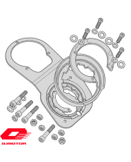 ADAPTADOR GIVI PARA BOLSAS DE DEPOSITO TANKLOCK BF94 QJMOTOR | Bolsas de moto | %brands%