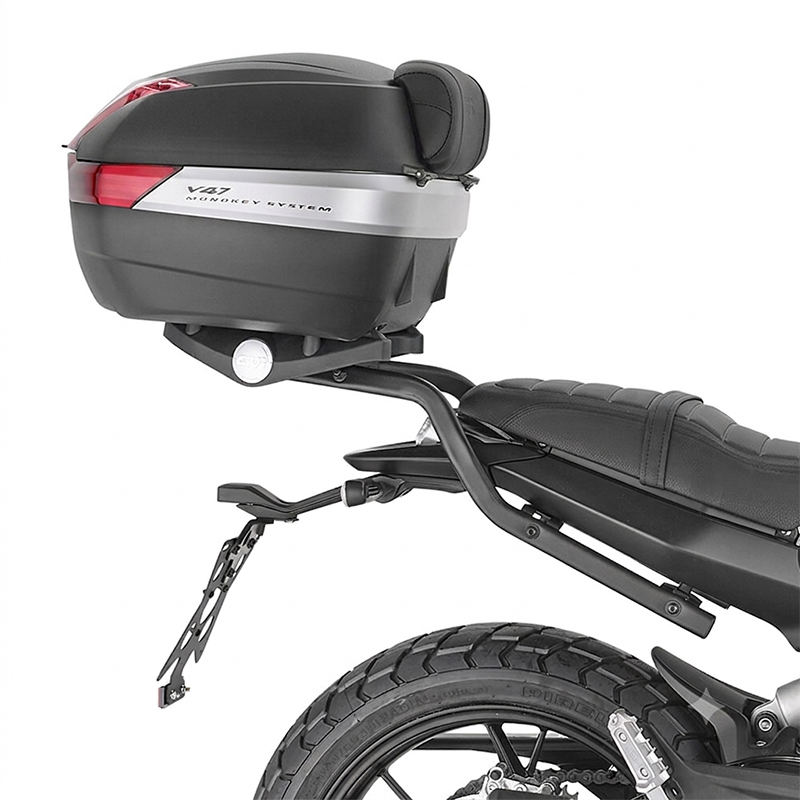 KIT DE FIJACIÓN POSTERIOR GIVI 8713FZ BENELLI LEONCINO 800 | Fijaciones Top Case de moto | %brands%
