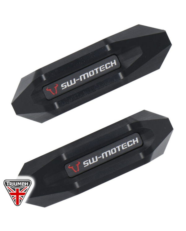 KIT DE TOPES ANTICAIDA SW-MOTECH TRIUMPH STP.11.590.10600/B | Protectores de carenado de moto | %brands%