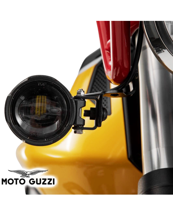 SOPORTE DE FAROS ADICIONALES SW-MOTECH MOTO GUZZI NSW.17.925.10000/B | Luces adicionales de moto | %brands%