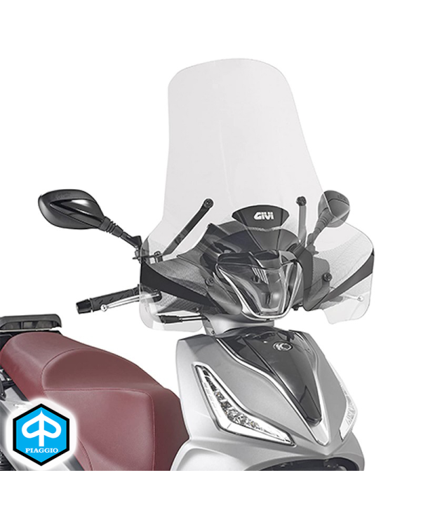 PARABRISAS GIVI 7057A PIAGGIO MEDLEY 125/150 | Parabrisas de moto | %brands%