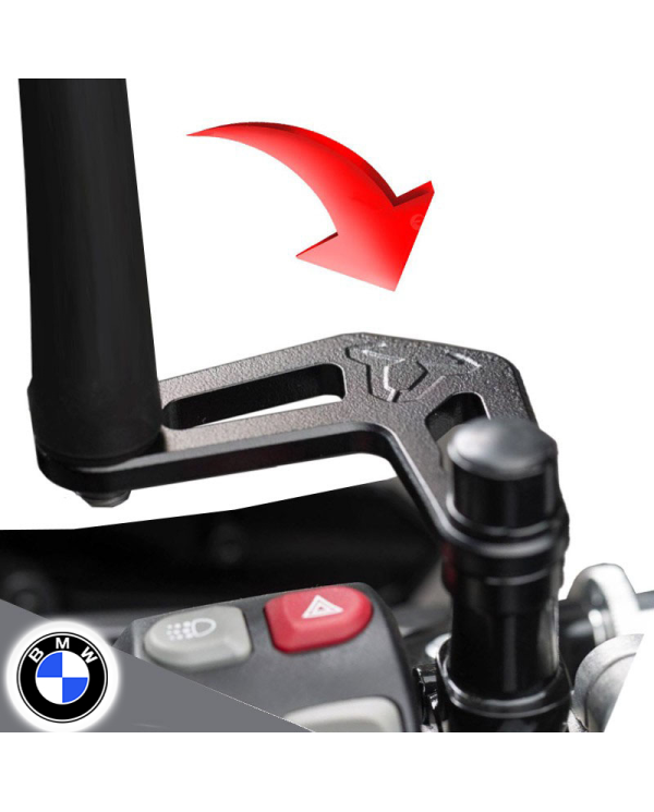 JUEGO DE EXTENSIONES DE ESPEJOS SW-MOTECH BMW SVL.07.506.10000/B | Espejos retrovisores de moto | %brands%