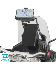 SOPORTE PORTA DISPOSITIVOS GPS/SMARTPHONE GIVI FB9651 KOVE 800 X-PRO | Soportes para Smartphone de moto | %brands%