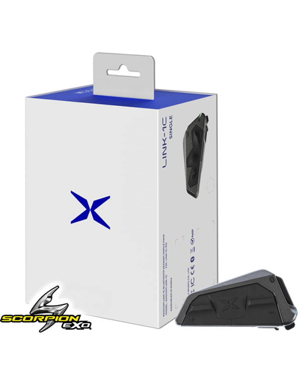 INTERCOMUNICADOR SCORPION EXO-COM LINK-1 SINGLE PACK | Intercomunicadores de moto | %brands%