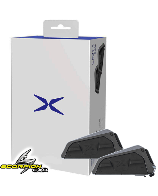INTERCOMUNICADOR SCORPION EXO-COM LINK-1 DUAL PACK | Intercomunicadores de moto | %brands%