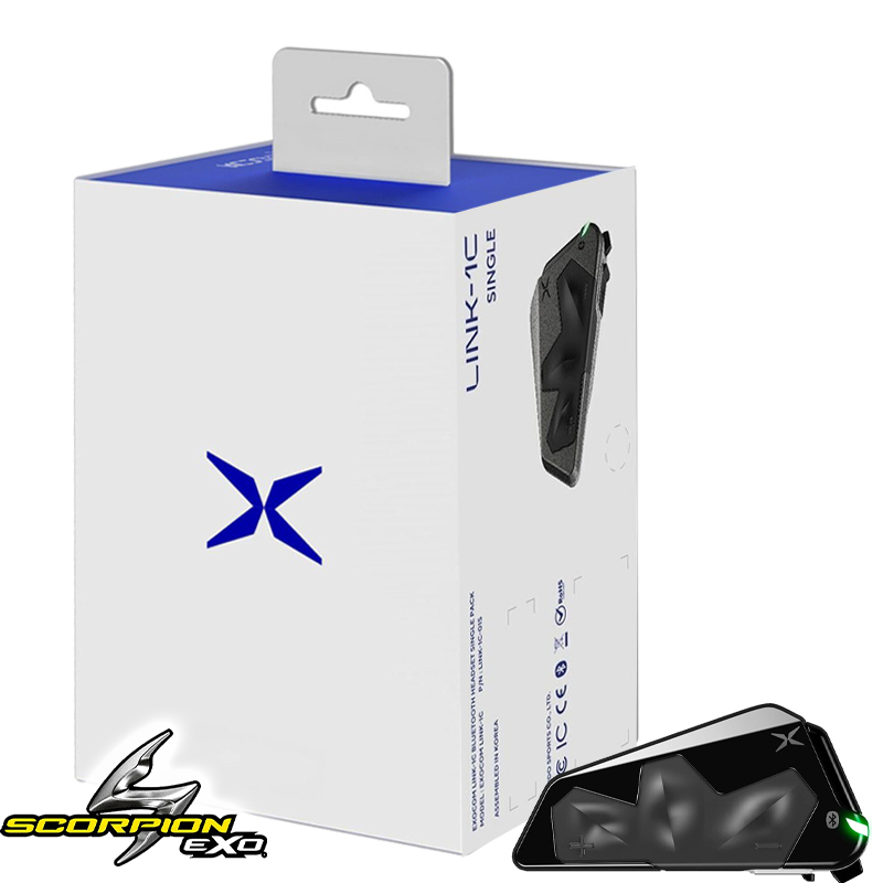 INTERCOMUNICADOR SCORPION EXO-COM LINK-1C SINGLE PACK