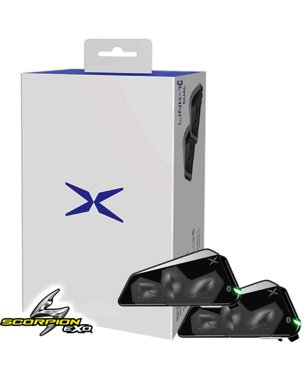 INTERCOMUNICADOR SCORPION EXO-COM LINK-1C DUAL PACK | Intercomunicadores de moto | %brands%