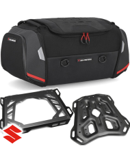PACK SW-MOTECH BOLSA RACKPACK + PORTAEQUIPAJE + EXTENSION SUZUKI GPT.05.440.30001 | Bolsas traseras de moto | %brands%