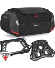 PACK SW-MOTECH BOLSA RACKPACK + PORTAEQUIPAJE + EXTENSION TRIUMPH GPT.11.900.30000 | Bolsas traseras de moto | %brands%
