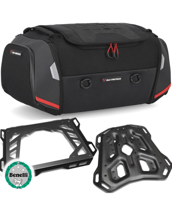 PACK SW-MOTECH BOLSA RACKPACK + PORTAEQUIPAJE + EXTENSION BENELLI GPT.19.806.30001 | Bolsas traseras de moto | %brands%