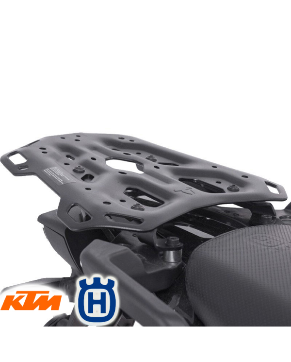 KIT DE FIJACIÓN POSTERIOR SW-MOTECH ADVENTURE-RACK KTM/HUSQVARNA GPT.04.790.19002/B | Fijaciones Top Case de moto | %brands%