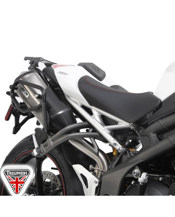 KIT DE FIJACION MALETAS LATERALES Y ALFORJAS SW-MOTECH SLC TRIUMPH HTA.11.901.12000 | Fijaciones Maletas de moto | %brands%