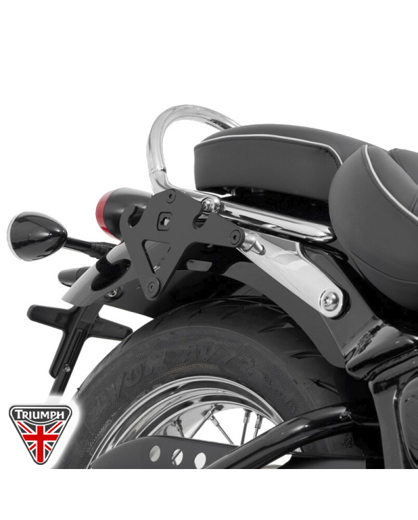 KIT DE FIJACION MALETAS LATERALES Y ALFORJAS SW-MOTECH SLH DERECHO LH1 TRIUMPH HTA.11.682.11000 | Fijaciones Maletas de moto | %brands%