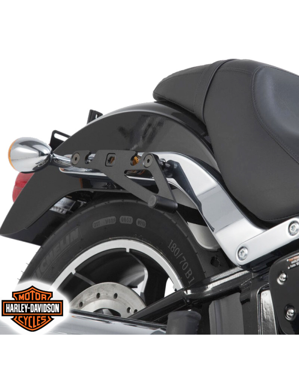 KIT DE FIJACION MALETAS LATERALES Y ALFORJAS SW-MOTECH SLH DERECHO LH1 HARLEY DAVIDSON HTA.18.682.11200 | Fijaciones Maletas de moto | %brands%