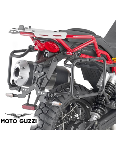 KIT DE FIJACION MALETAS LATERALES GIVI PLOR8203MK MOTO GUZZI V85 TT