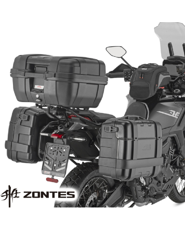 KIT DE FIJACION MALETAS LATERALES GIVI PLO7607MK ZONTES 703 F | Fijaciones Maletas de moto | %brands%