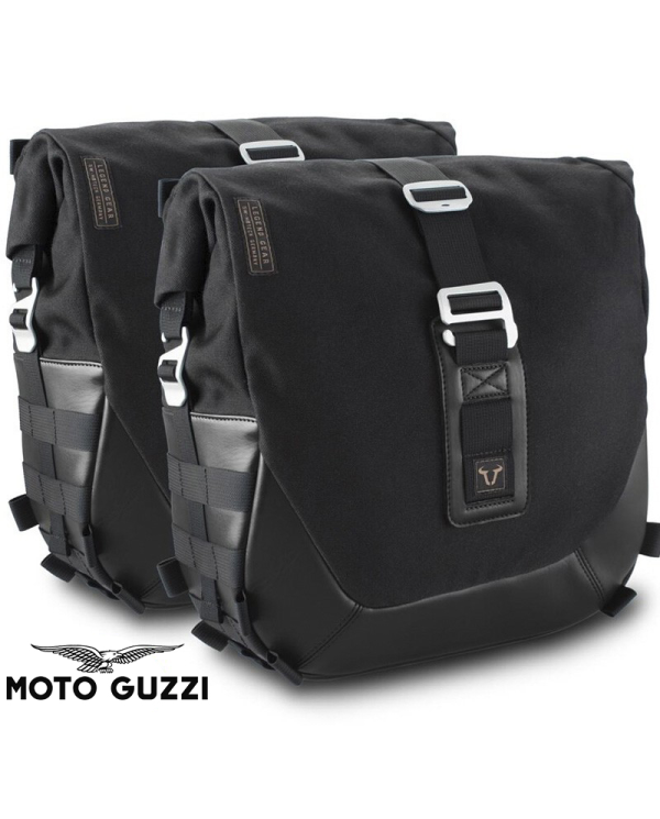 PACK SW-MOTECH DE ALFORJAS Y SOPORTES LEGEND GEAR LC2 BLACK EDITION GUZZI BC.HTA.17.797.20300 | Alforjas de moto | %brands%