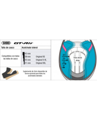 CARRILLERAS CASCO SHOEI GT-AIR  | Accesorios y Recambios de moto | %brands%