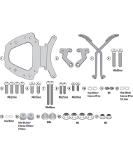 KIT DE FIJACIÓN POSTERIOR GIVI SR7060 SYM MAXSYM TL 508/500 | Fijaciones Top Case de moto | %brands%