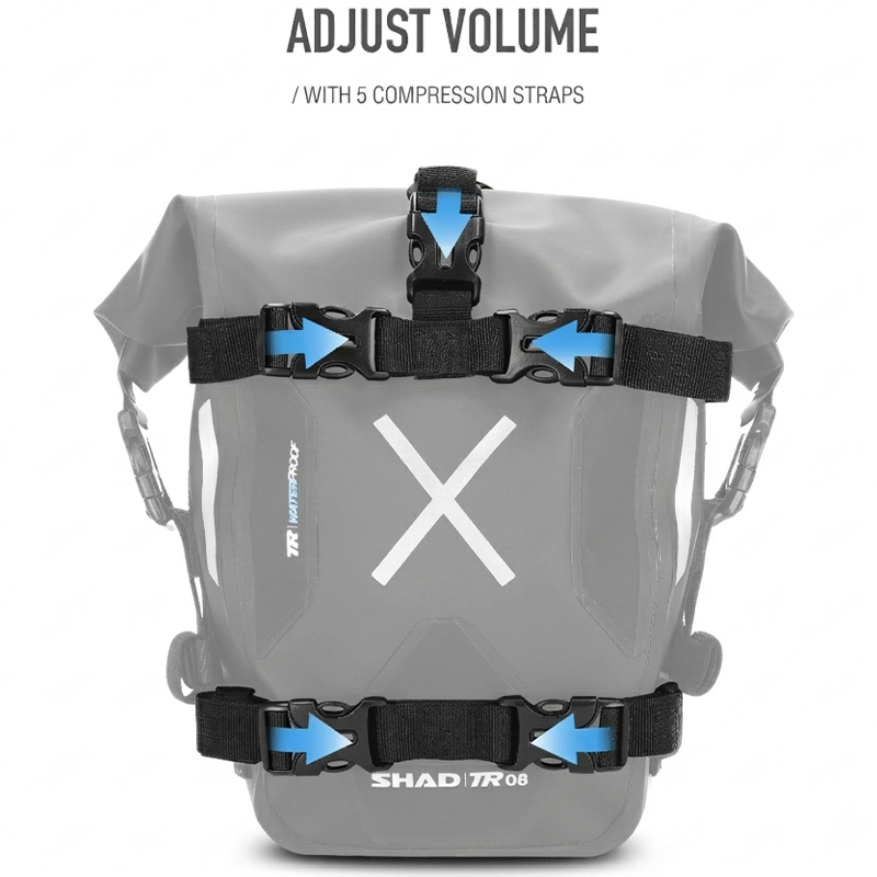 ALFORJA PARA DEFENSAS SHAD X0TR08 TR08 | Alforjas de moto | %brands%