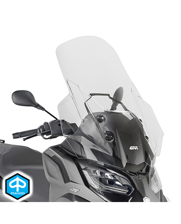 PARABRISAS GIVI D5619ST PIAGGIO 530 EXCLUSIVE/MP3 HPE 400 | Parabrisas de moto | %brands%