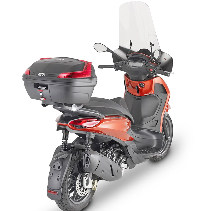 KIT DE FIJACIÓN POSTERIOR GIVI SR5616 PIAGGIO BEVERLY 400/310/300 HPE | Fijaciones Top Case de moto | %brands%