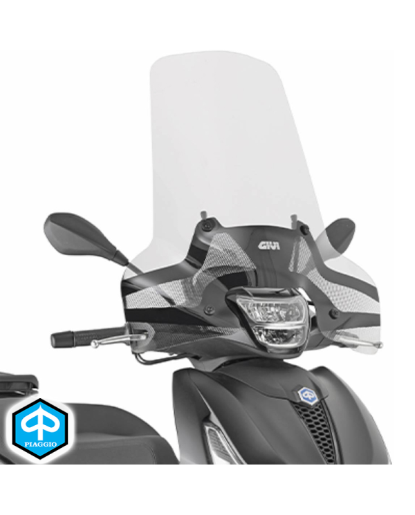 PARABRISAS GIVI 5621A PIAGGIO BEVERLY 400/310/300 HPE | Parabrisas de moto | %brands%