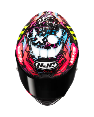 CASCO HJC RPHA 1 V2 CARBON FUNKY DIABLO | Hjc de moto | %brands%