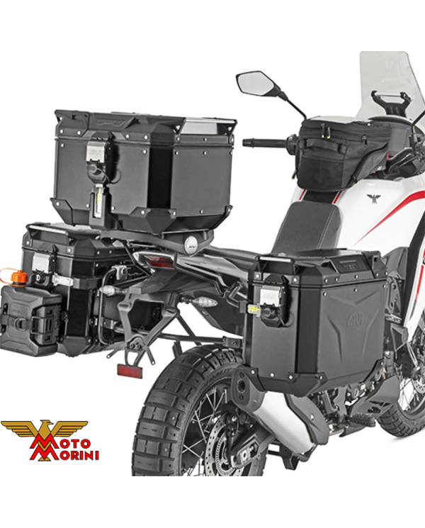 KIT DE FIJACION MALETAS LATERALES GIVI PLO9352CAM MOTO MORINI X-CAPE 700 | Fijaciones Maletas de moto | %brands%