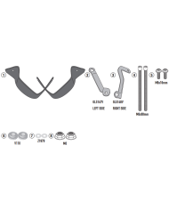 KIT DE PROTECTORES DE MANOS GIVI HP9350B MOTO MORINI X-CAPE 700/649 | Paramanos de moto | %brands%