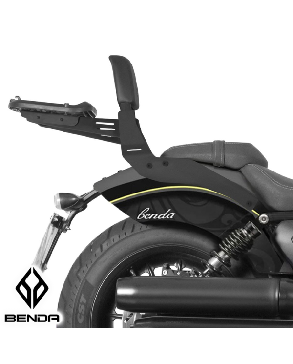 RESPALDO PARA PASAJERO CON PORTAEQUIPAJE SHAD B0CH55SN BENDA CHINCHILLA 500 | Otros de moto | %brands%