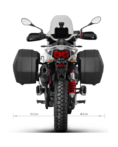 KIT DE FIJACION MALETAS LATERALES SHAD 3P M0VT84IF MOTO GUZZI V85 TT/85 TT TRAVEL