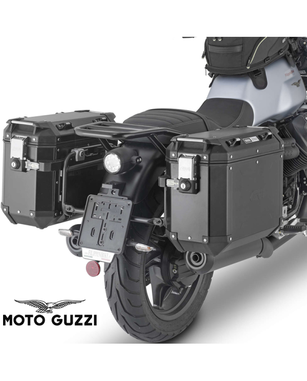 KIT DE FIJACION MALETAS LATERALES GIVI PLO8206CAM MOTO GUZZI V7 853 SPECIAL/STONE | Fijaciones Maletas de moto | %brands%