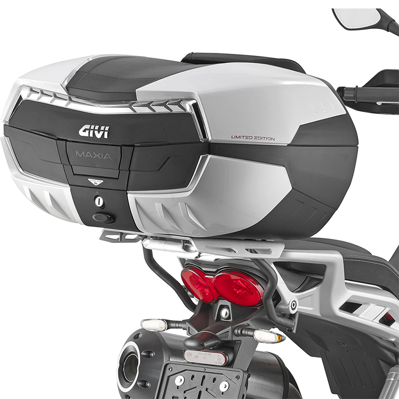 KIT DE FIJACION POSTERIOR GIVI SRA8209 MOTO GUZZI V85 TT | Fijaciones Top Case de moto | %brands%