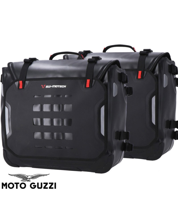 PACK SW-MOTECH DE ALFORJAS Y SOPORTES SYSBAG WP L/L MOTO GUZZI BC.SYS.17.624.21000/B | Alforjas de moto | %brands%