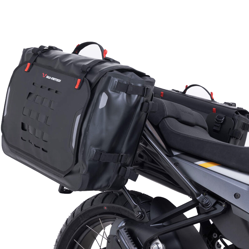 PACK SW-MOTECH DE ALFORJAS Y SOPORTES SYSBAG WP L/L MOTO GUZZI BC.SYS.17.624.21000/B | Alforjas de moto | %brands%