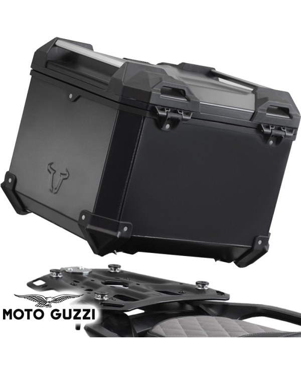 PACK SW-MOTECH BAUL 38L + HERRAJES + BOLSA MOTO GUZZI GPT.17.624.70000/B | Top Case de moto | %brands%