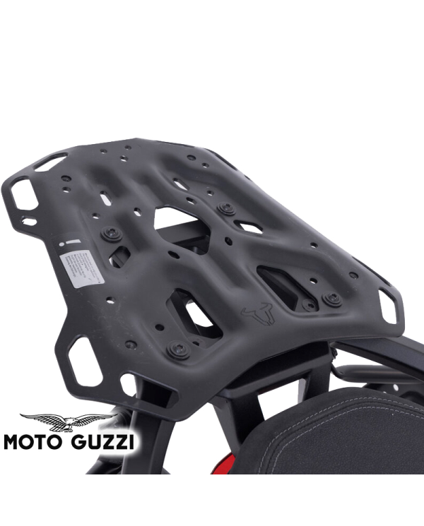 KIT DE FIJACIÓN POSTERIOR SW-MOTECH ADVENTURE-RACK MOTO GUZZI GPT.17.624.19000/B | Fijaciones Top Case de moto | %brands%