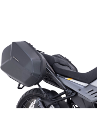 PACK MALETAS LATERALES + SOPORTES + BOLSAS SW-MOTECH AERO ABS GUZZI KFT.17.624.60100/B | Maletas laterales de moto | %brands%
