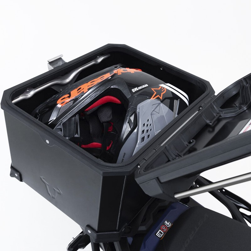 PACK SW-MOTECH BAUL 38L + HERRAJES + BOLSA MOTO-GUZZI GPT.17.632.70000/B | Top Case de moto | %brands%