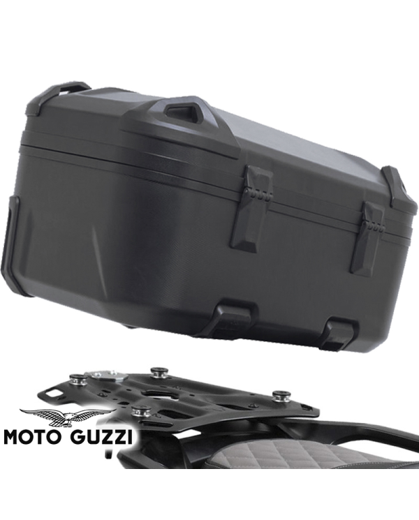 PACK SW-MOTECH BAUL DUSC 55XL + PORTAEQUIPAJE MOTO GUZZI GPT.17.632.66000/B | Top Case de moto | %brands%