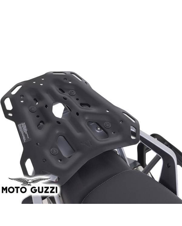 KIT DE FIJACIÓN POSTERIOR SW-MOTECH ADVENTURE-RACK MOTO GUZZI GPT.17.632.19000/B | Fijaciones Top Case de moto | %brands%
