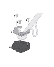 EXTENSIÓN CABALLETE LATERAL SW-MOTECH MOTO GUZZI V85 TT STS.17.632.10000 | Ampliaciones caballete lateral de moto | %brands%