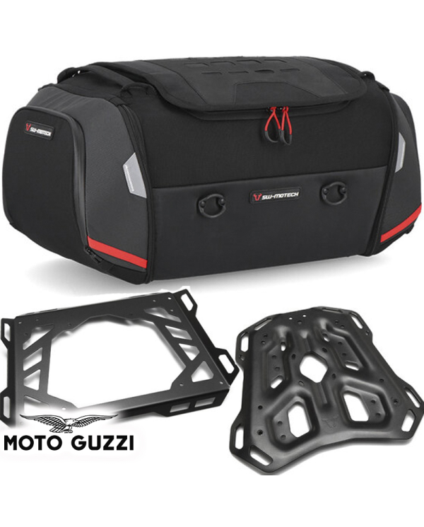 PACK SW-MOTECH BOLSA RACKPACK + PORTAEQUIPAJE + EXTENSION GUZZI GPT.17.632.30000 | Bolsas de moto | %brands%