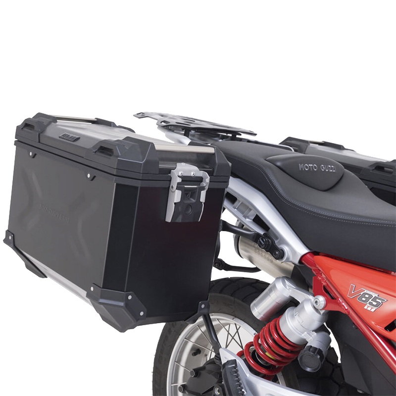 PACK MALETAS LATERALES + BAUL + BOLSAS + SOPORTES SW-MOTECH MOTO GUZZI ADV.17.632.75000/B | Maletas laterales de moto | %brands%