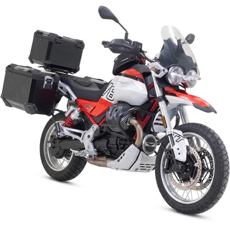 PACK MALETAS LATERALES + BAUL + BOLSAS + SOPORTES SW-MOTECH MOTO GUZZI ADV.17.632.75000/B | Maletas laterales de moto | %brands%