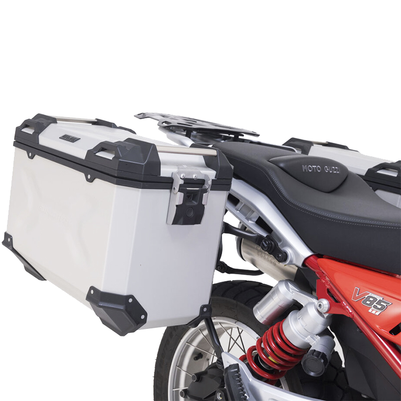 PACK MALETAS LATERALES + BAUL + BOLSAS + SOPORTES SW-MOTECH MOTO GUZZI ADV.17.632.75000/S | Maletas laterales de moto | %brands%